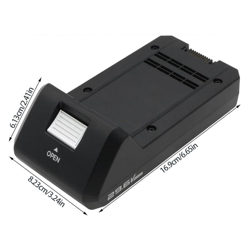 Upgraded 2500mAh Battery 29.6V Plastic Construction Replacement Power Suitable for Multiple Robotic Vacuum Models
