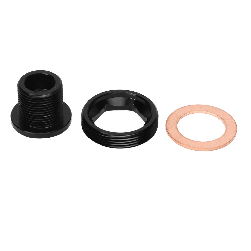 Bike Crankset Bolt Aluminum Alloy M15 M26 Hex Crank Arm Fixing Bolt for Maintenance