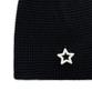 ÜBERWELTLICHE Stern Sommer Strickmütze [Schwarz]