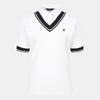 TAYLORMADE APPAREL 26Ss Women'S Layered Collared Short Sleeve Knit T8031S66124-100