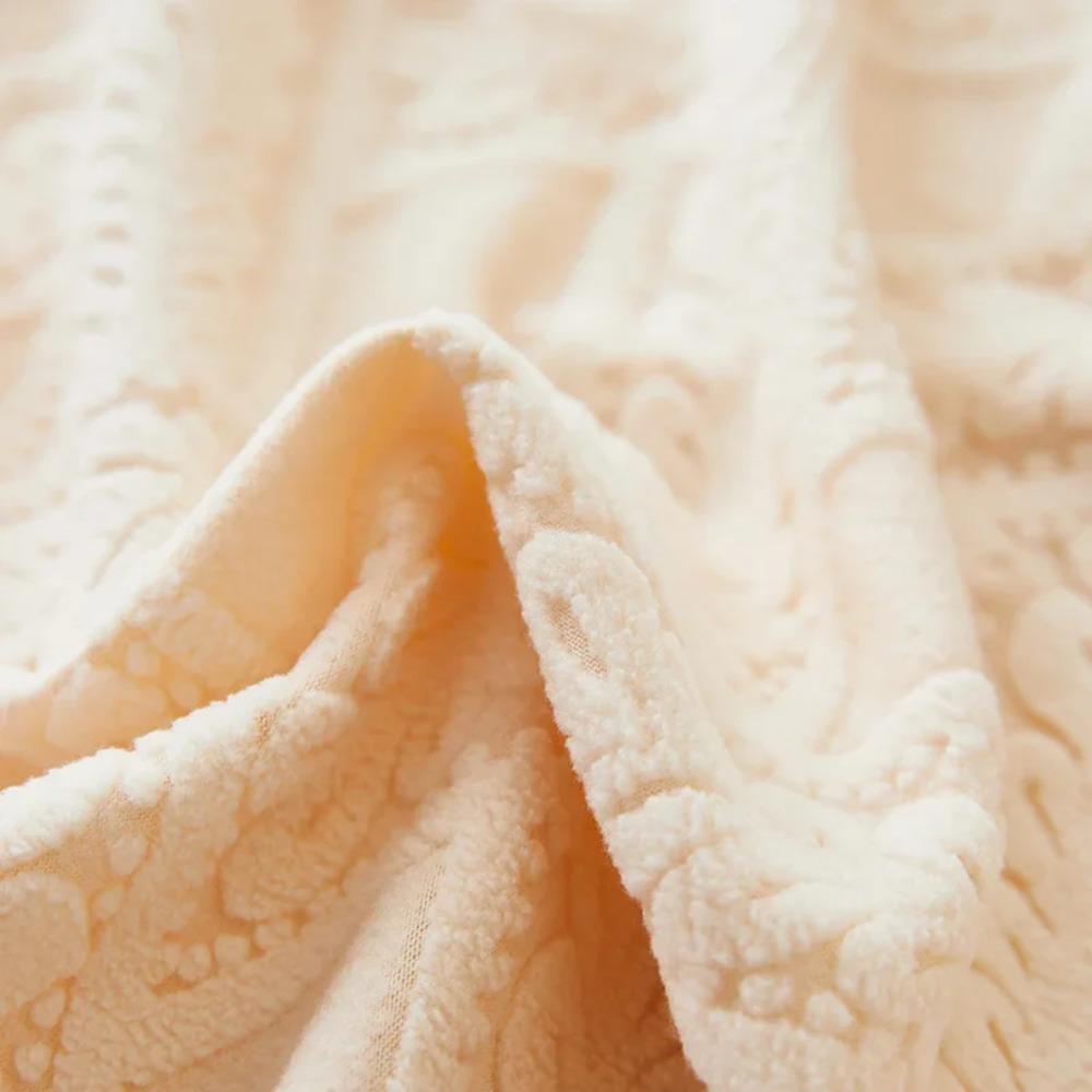 Washable Elastic Jacquard Bedhead Cover Dustproof Non-slip Bedside Protector All-inclusive Soft Bed Head Slipcover Home