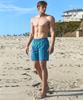XEXYMIX Sunburst Stripe Men'S Shorts Xmk2Wr1401