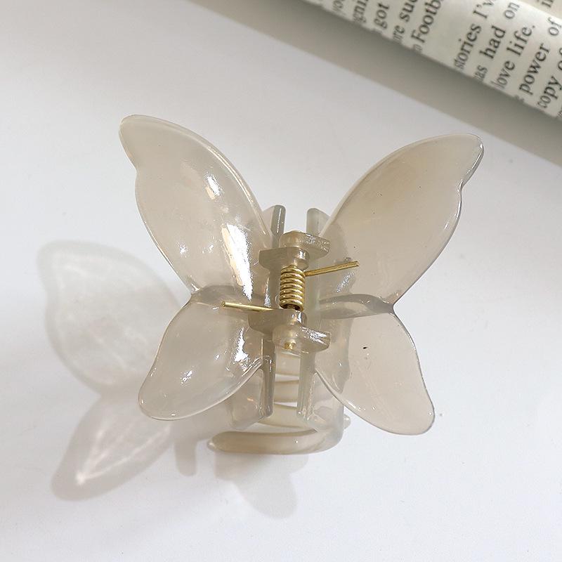 Bezaubernde Schmetterlings-Haarklammer - Mattiertes Design zieht Bienen und Schmetterlinge an