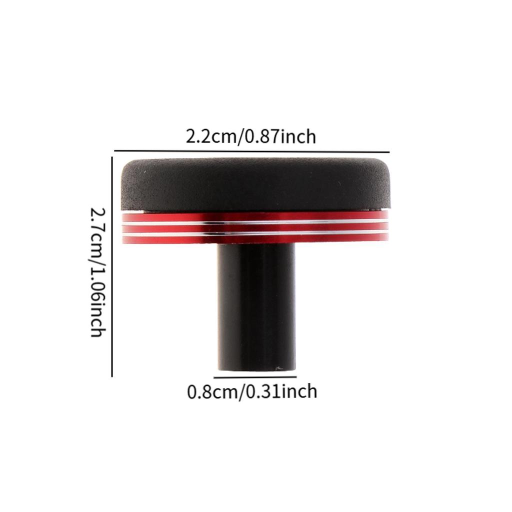 Fishing Rod End Protector Rubber Cover Rod Butt Cap Tool for Lightweight Fishing Rod Building and DIY Maintenance