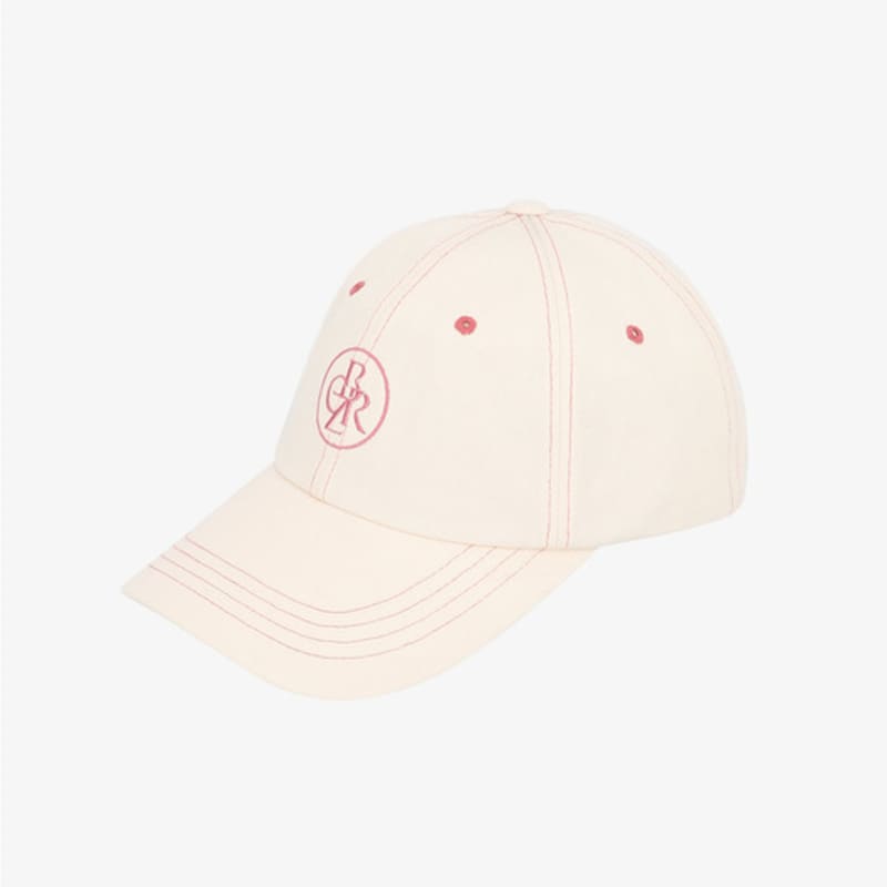 CITYBREEZE Circle Logo Embroidered Ball Cap_CREAM