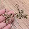 Animal Dangle Earring Vintage Bird Drop Earring Peacock Dove Feather Wing Dangle Drop Earring Fashion Animal Jewelry For Women