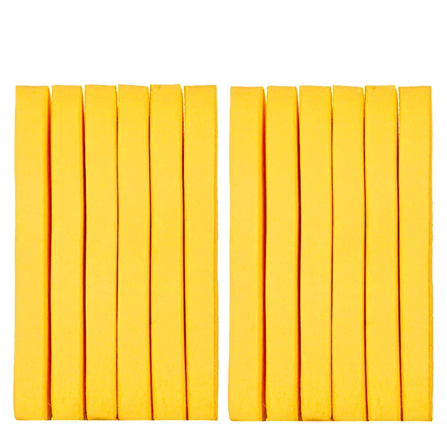 

Сжатый отшелушивающий инструмент для ухода за кожей, косметические спонжи для мытья лица, очищающая подушечка, губка для лица жёлтый