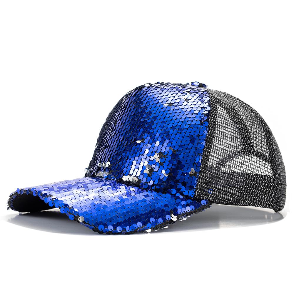 Sequins Spring Summer Sunscreen Cap Sunshade Baseball Cap