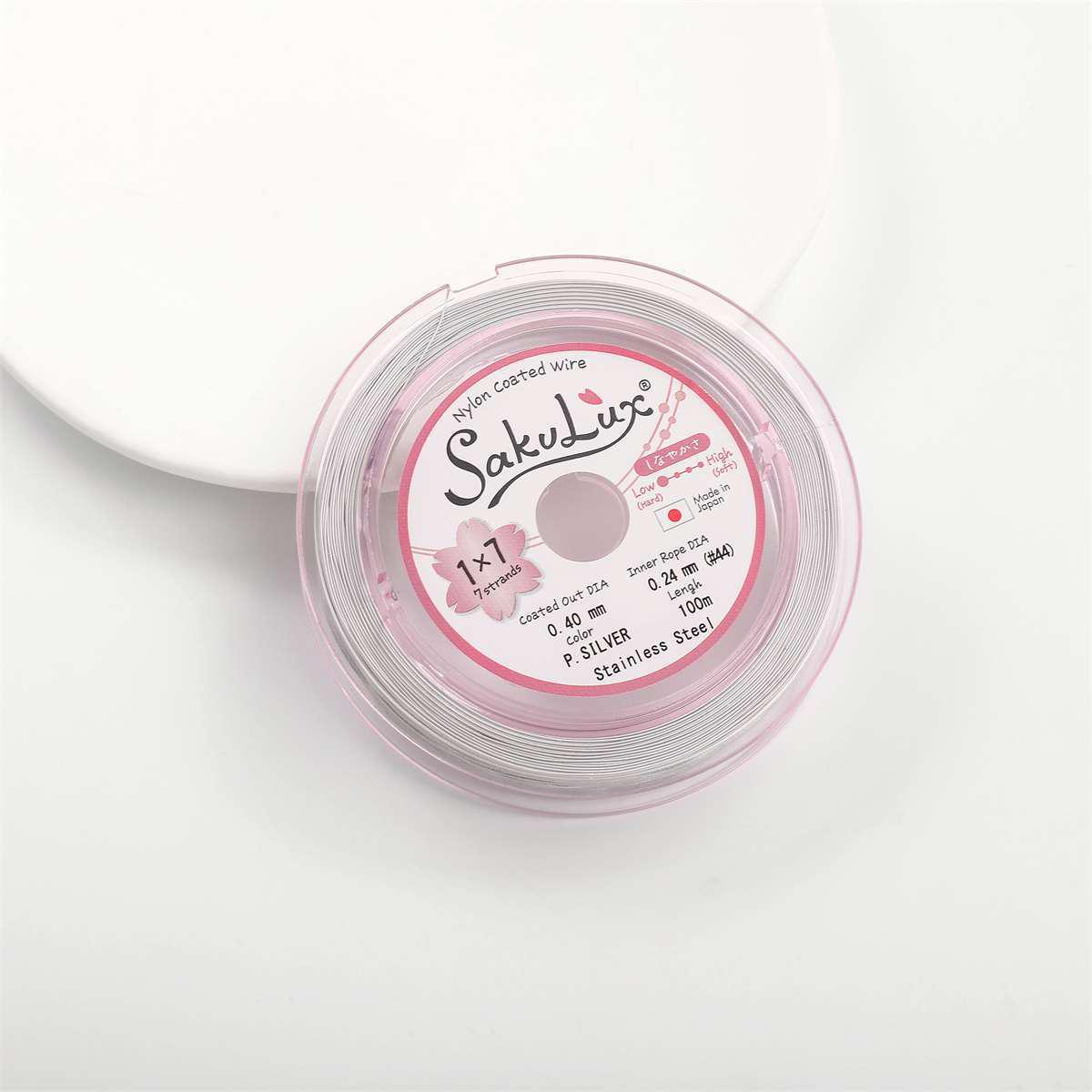 

Ювелирные изделия из жемчужно-золотой шелковой проволоки: Браслет, Серьги, Ожерелье - Мягкая стальная проволока для DIY бисероплетения и аксессуаров.