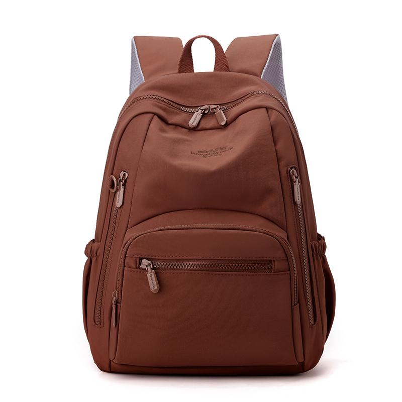 High Quality Fabric Women Backpack Large Capacity Girls School Backpack Fashion Casual Multi pockets Travel Backpack Sac