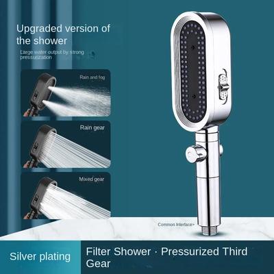 Mikrofon ciśnieniowy, głowica natryskowa, głowica prysznicowa, filtr ręczny, duża głowica natryskowa, zestaw kosmetyczny do użytku domowego