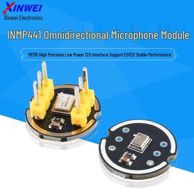 INMP441 MEMS Omnidirectional Mic Module: High Precision, Low Power, I2S, ESP32 Compatible