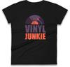 Vinyl Junkie T Shirt,Retro Music Lover Unisex T Shirt,Dj Tee,Vintage Record Gift