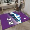 Jazz Basketball Team Carpet, Kitchen Rugs, Yoga Mat, Non-Slip Mats, Rug for Bathroom, Living Room Bedroom, Camping Rugs Christmas Gift