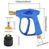 Pressure Washer Water Gun for Car Clean Hose Connector For Karcher Nilfisk Bocsh Quick connect nozzles For Car Wash Accessories