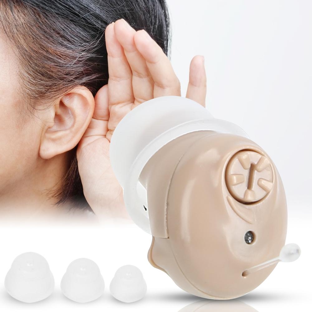 In Ear Type Hearing Aid Portable Concealed Mini Ear Amplifier Hearing Accessories Tool
