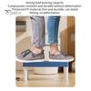 Taburete de inodoro para el hogar, superficie antideslizante, patas sólidas, taburete en cuclillas grueso, accesorio de inodoro para adultos