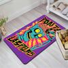 Zombie brain cartoon print Rug Floor Mat for Living Room or Bedroom Soft and Comfortable Carpet a Gift for Birthday and Holiday.ZFF0913232