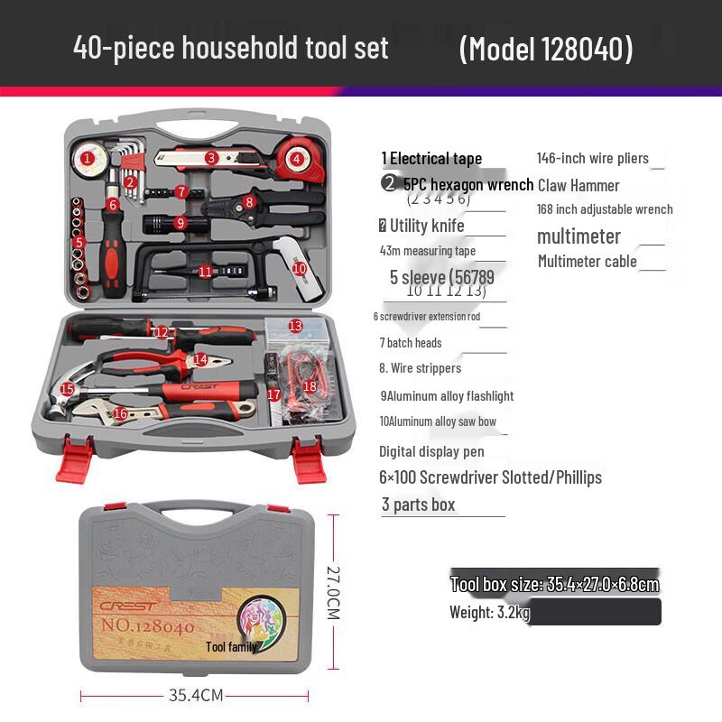 Ruide Outdoor Multipurpose Tool Set