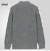 Men's Casual Cardigan Sweaters Shawl Collar Long Sleeve Knit Button Down Cardigans Lightweight Fall Winter Work Sweater Knitted Jacket Outwear for Men