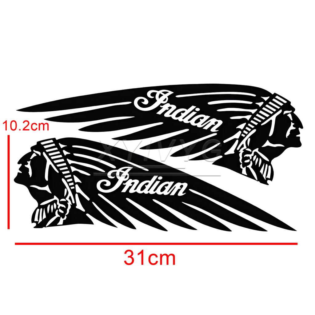 Naklejki na zbiornik paliwa motocykla dla Indian HD XL 833 Road King