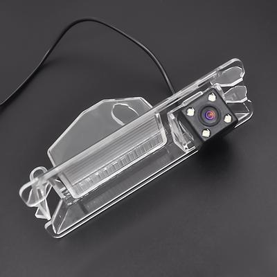 Caméra de recul pour voiture, CCD CCD nuit, 4 led, pour Nissan March Renault Logan