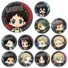 Beautiful Attack on Titan Q Version Anime Badge Annie Leonhardt Reiner Braun Historia Reiss Character Pin Button 12 Styles Collection