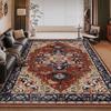 Ethnic Style Living Room Decoration Large Carpet Vintage Bohemian Style Rug Sofa Bedroom Bedside Non Slip Foot Pad