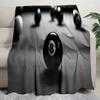 Billiards Plush Blanket Soft Comfortable All Seasons Perfect Sofa Office Nap Travel Birthday Gift Christmas Present