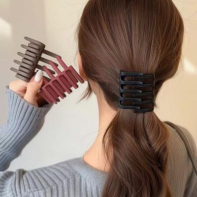 1PCS Elegant Criss-Cross Hairpin Bun Maker Styling Tool Hair Clip Accessories