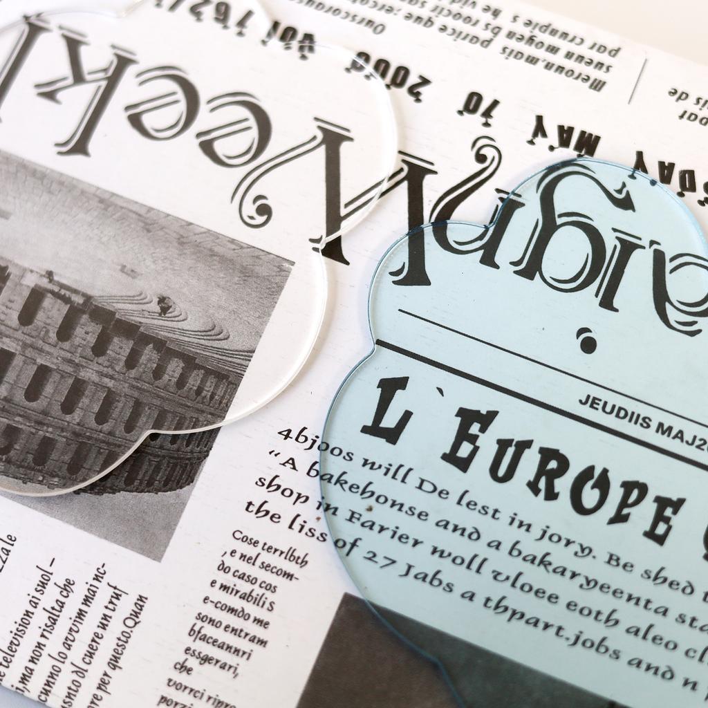 1/3PCS Cloud Coasters Acrylic Set Heat Insulation and Non Slip Waterproof Cup Mats Table Protector Kitchen Items Drinkware Decor