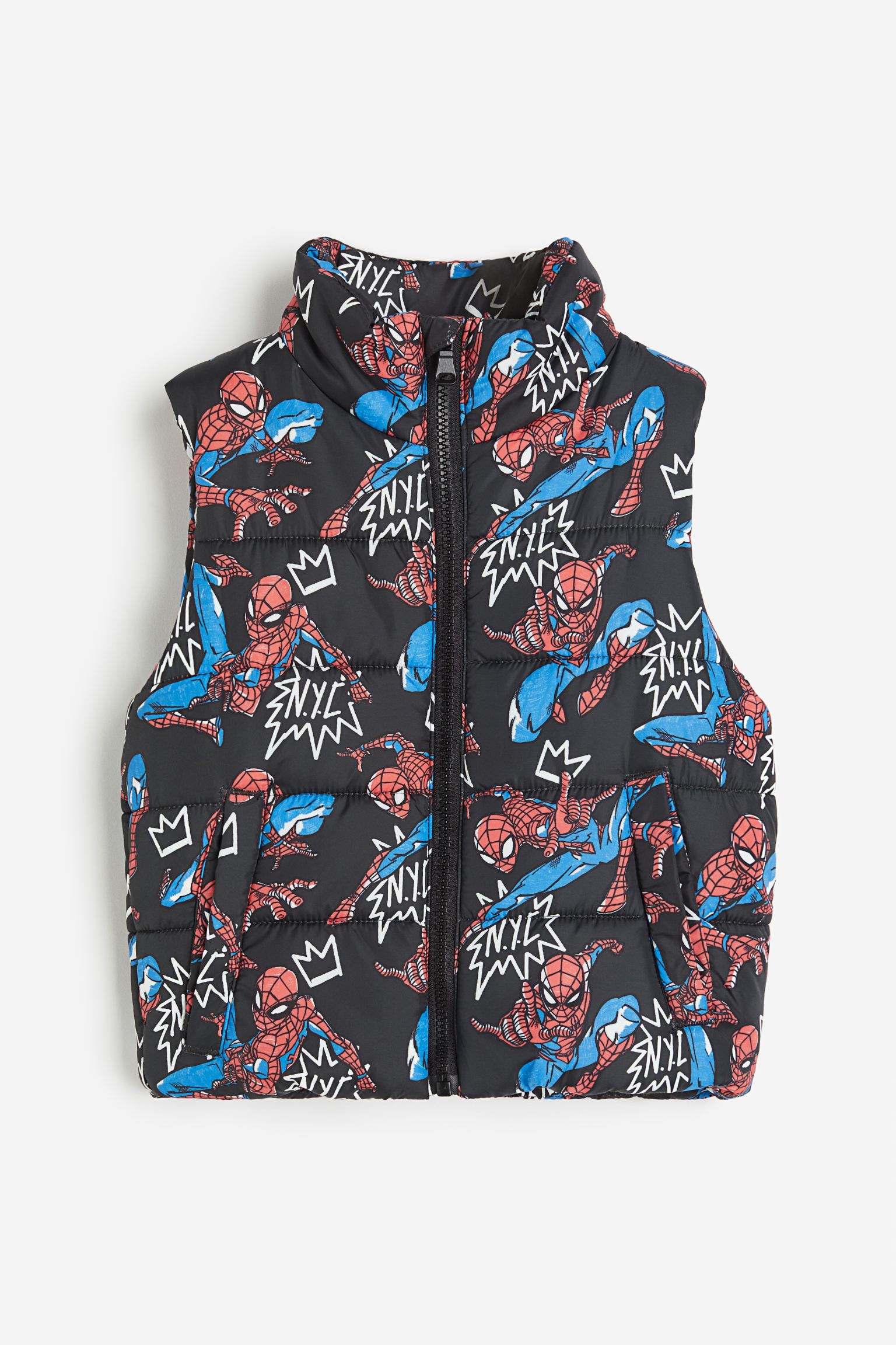 

Пуховик с принтом