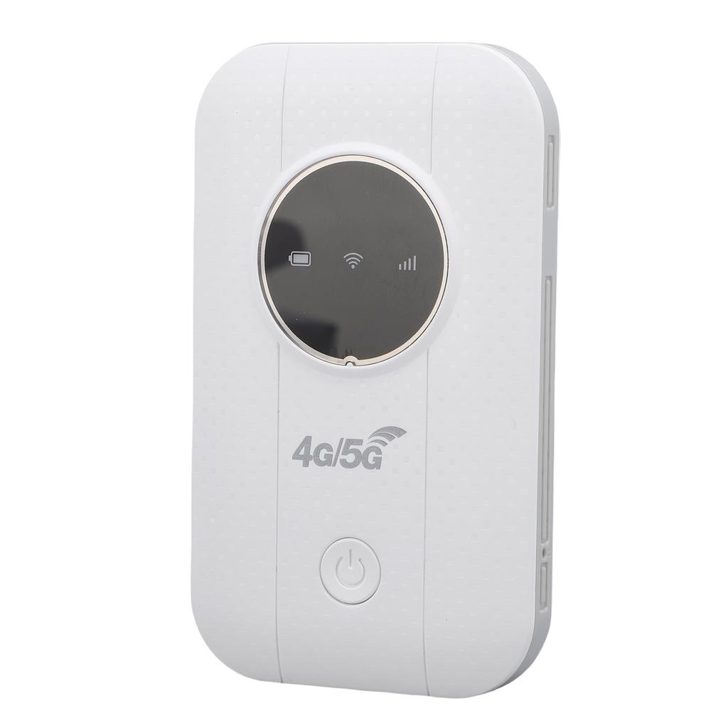 4G WiFi Mobile Hotspot 300Mbps Supports 10 Connected Devices Portable WiFi Router with SIM Card Slot for Travel
