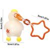 Roast Pig Car Key Pendant Uv Sensitivity Bag Hanging Decoration  Backpack