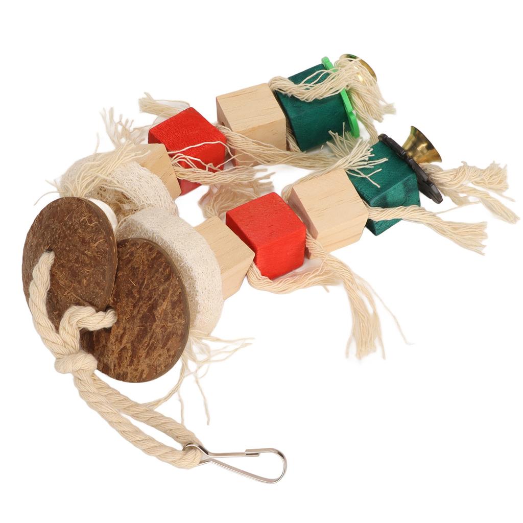 Papuga Żucie Sznurek Szlifowanie Dzioba Zębów Klatka dla Papugi Gryzak dla Ptaków Do Zabawy Łagodzący Lęk L