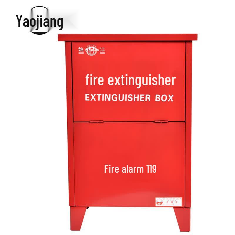 Iron Fire Extinguisher Box