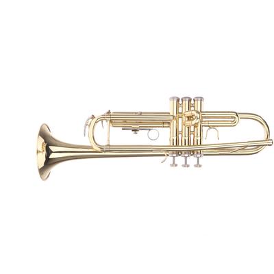 Muslady Trumpet Bb B Flat Brass Exquisite with Mouthpiece Gloves