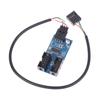 1Pc Usb 9 Pin Interface Header Motherboard Extension Splitter 1 To 2 Cable Desktop Usb2.0 Hub Connectors Adapter Port