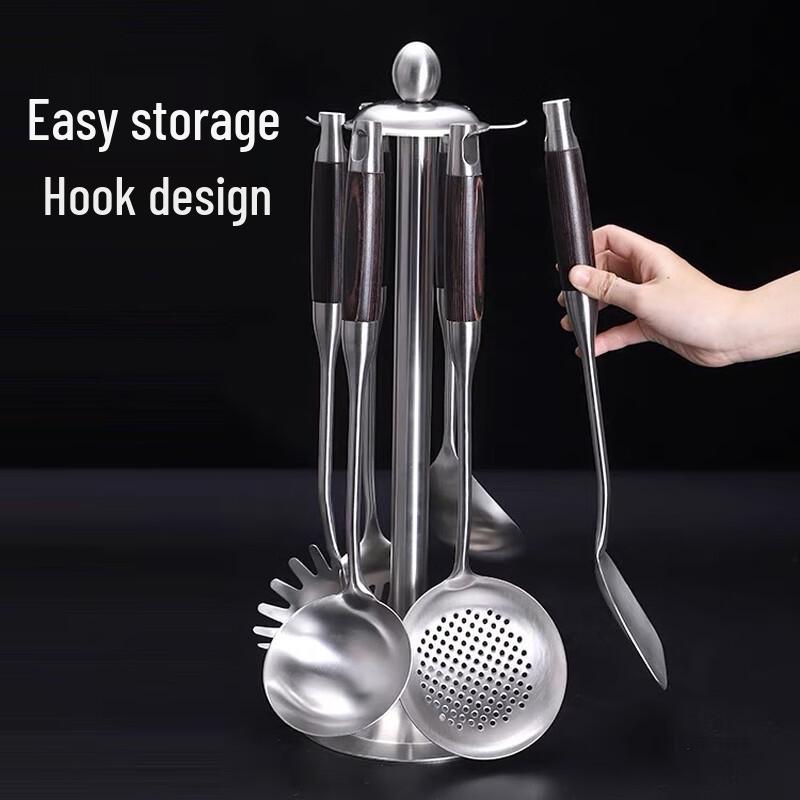 ZISIZ Stainless Steel Kitchen Utensil Set