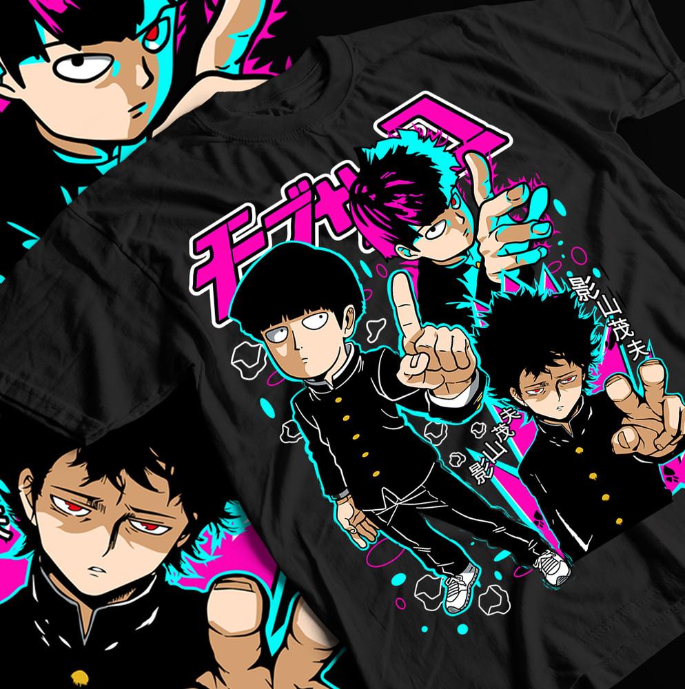 Mob Psycho 100 Manga Strip Anime Manga Dárek Unisex tričko Tričko Všechny velikosti