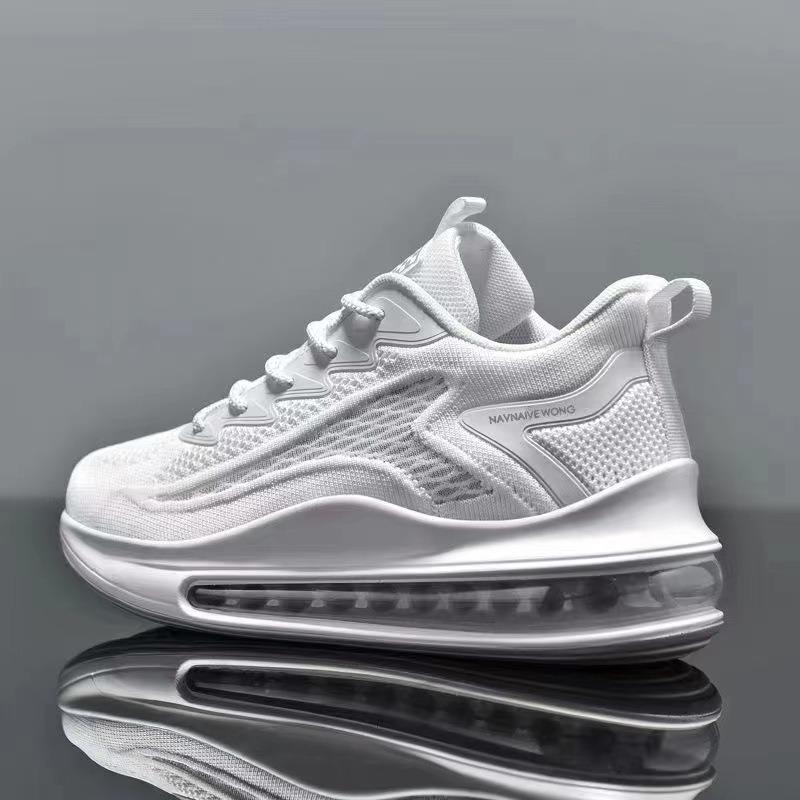 Men's shoes running shoes air cushion men's spring and autumn new trend breathable soft sole men's casual sports shoes