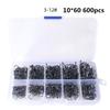 1 Set Of Fishing Hook High-carbon Steel Fish Hook Set 3#-12# Non-ring Non-hole Fish Barbed Hook