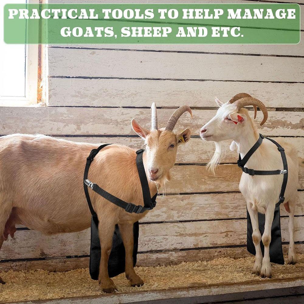 Adjustable Strap Goats Anti Breeding Apron Breathable Anti Mating Sheep Skirt  Goat Farming