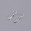 Exquisite Leaf Earrings for Women – Fresh, Sweet, Fashionable, and Individually Trendy Light-Luxury Accessories.