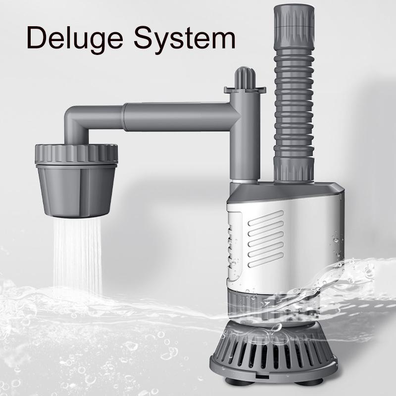 Aquarium Water Change Pump Electric Fish Tank Cleaning Tool Vacuum Water Changer Gravel Cleaner Siphon Filter Pump 30W 220v