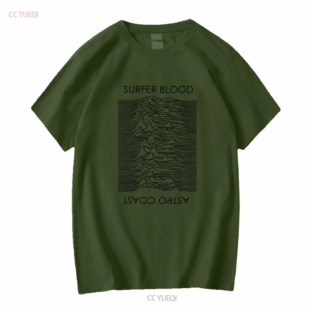 SURFER BLOOD Astro CoasT T Shirt Large Indie Emo Alternative Grunge Punk RARE long or short sleeves vintage Washed