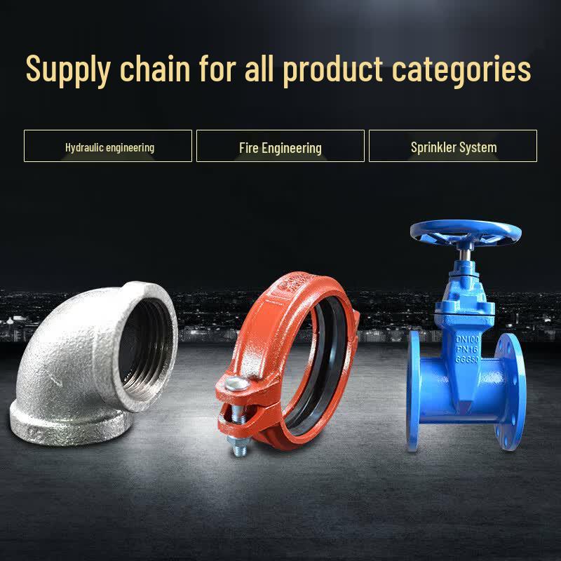 Bairuichen DN80 Grooved Ductile Iron Pipe Coupling