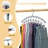 10 Clip Curved Sock Rack for Drying Socks,clothes Hanger for Hanging Clothes,clip for Drying Children's Baby Underwear,sock Rack