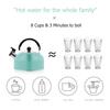 3L Household Flat Bottom Kettle Steel Gas Stove Cooker For ALL Stove Tops Gas Kettles Boil Water Kitchen Accessories