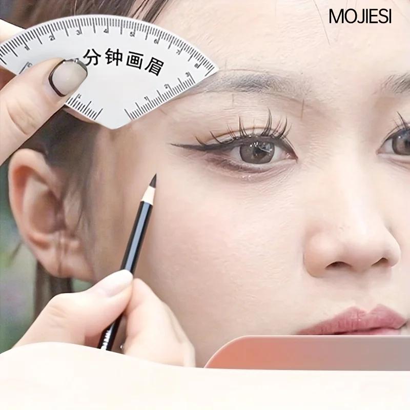 1 Stück Augenbrauen-Schablonen-Set - Sofort perfekte Augenbrauen, Mehrstil-Vorlagen für Frauen, Präzisionsformungswerkzeug, Narrensichere Anleitung